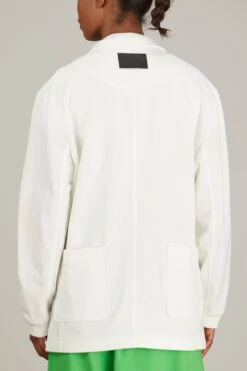 Gala Tailored Jacket In White -ULLA JOHNSON Shop cog gala tailored jacket in white 3