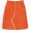 Marni Five Pocket Mini Skirt In Alkekengi -ULLA JOHNSON Shop d287c606b3f8b10fa9be5586dfdce2b5