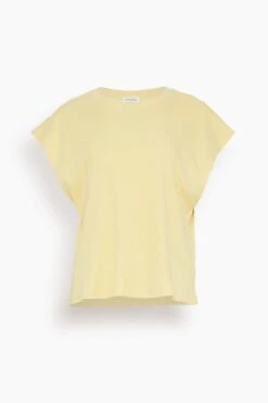 American Vintage Zelym Shirt In Creme Anglaise