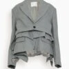 Sacai Chalk Stripe Jacket In Gray 2 Sacai Chalk Stripe Jacket In Gray -ULLA JOHNSON Shop db3297c213756c0a63eeeeae176a798b