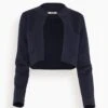 Double Face Cashmere/Wool Jacket In Navy -ULLA JOHNSON Shop dd3b7d689370b1098cc187d4fdba1746