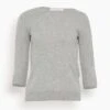 Sweet Sweater In Grey -ULLA JOHNSON Shop df120fa13e05d20530fea31f11d10345