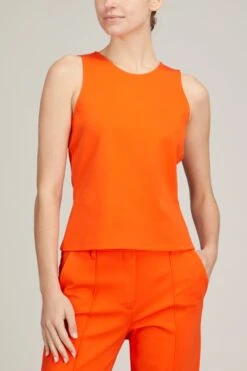 DOROTHEE SCHUMACHER Emotional Essence II Top In Spiced Orange -ULLA JOHNSON Shop dorothee EmotionalEssenceIITopinSpicedOrange 2