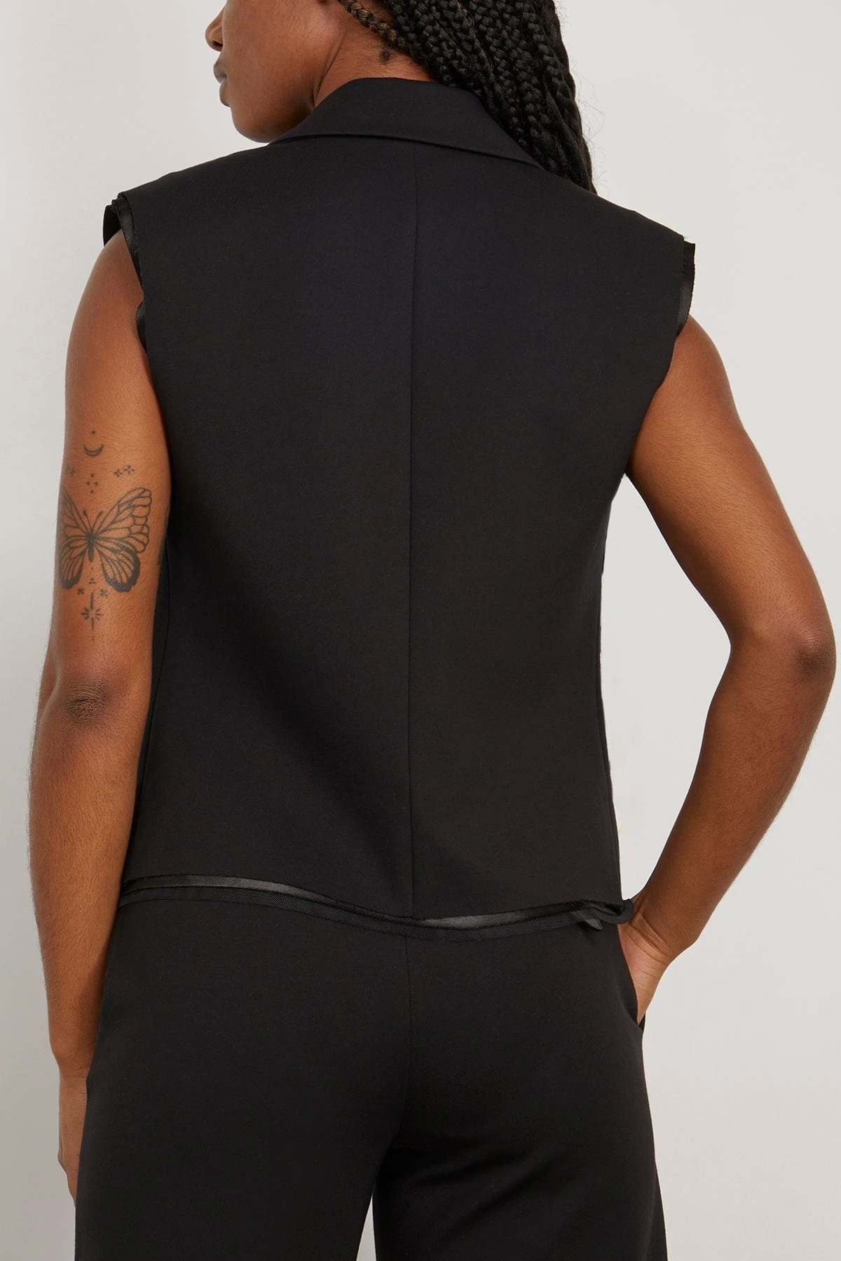 DOROTHEE SCHUMACHER Emotional Essence Vest In Pure Black 6 DOROTHEE SCHUMACHER Emotional Essence Vest In Pure Black - Image 4