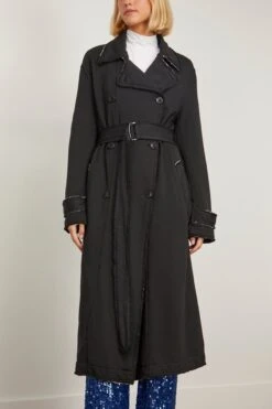 Dries Van Noten Hanas Coat In Black -ULLA JOHNSON Shop dries HanasCoatinBlack 2