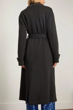 Dries Van Noten Hanas Coat In Black -ULLA JOHNSON Shop dries HanasCoatinBlack 3
