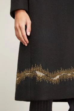 Dries Van Noten Richy Embroidery Coat In Black 11 Dries Van Noten Richy Embroidery Coat In Black -ULLA JOHNSON Shop dries RichyEmbroideryCoatinBlack 4