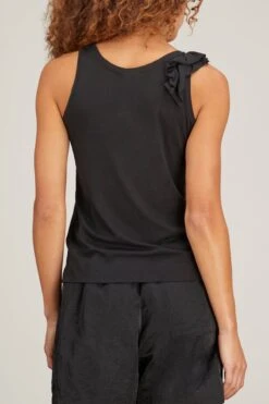 Dries Van Noten Havil Top In Black -ULLA JOHNSON Shop dries havil top in black 3