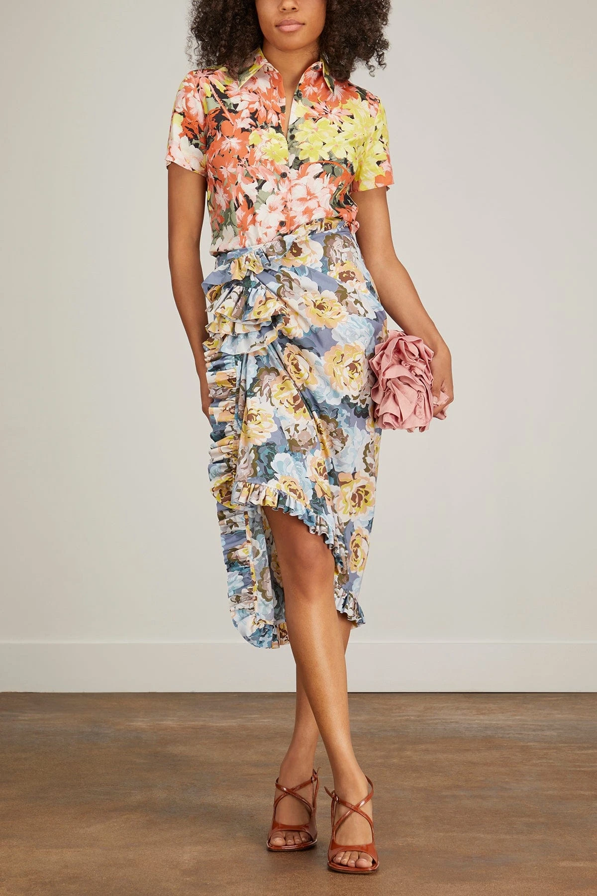 Dries Van Noten Sina Skirt In Mauve 4 Dries Van Noten Sina Skirt In Mauve - Image 2