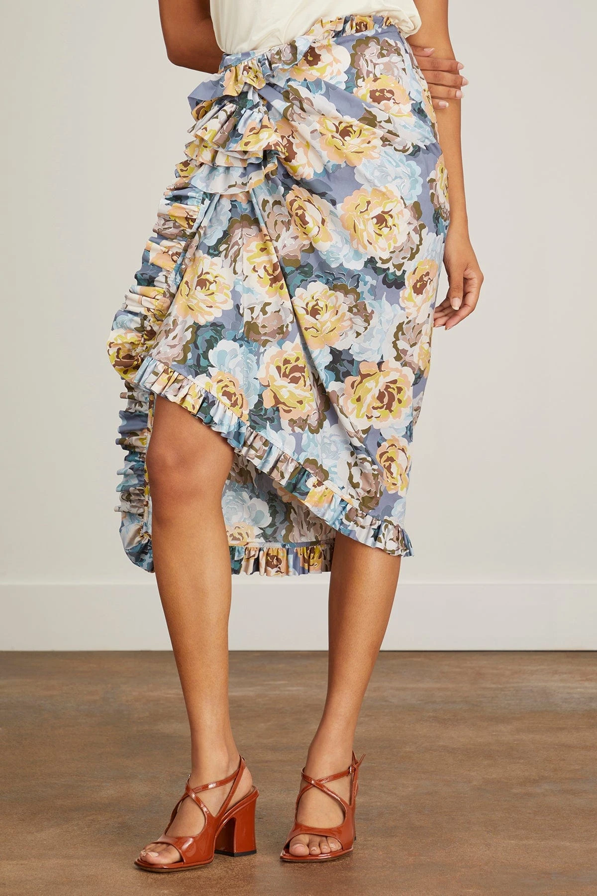 Dries Van Noten Sina Skirt In Mauve 5 Dries Van Noten Sina Skirt In Mauve - Image 3