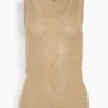 NILI LOTAN Becky Sweater Tank In Khaki -ULLA JOHNSON Shop e00a95adad68362938923e138aa25a47