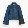SEA Elena Denim Long Sleeve Jacket In Blue -ULLA JOHNSON Shop e89f26bee11ba8faa30e64ad3a9d9811