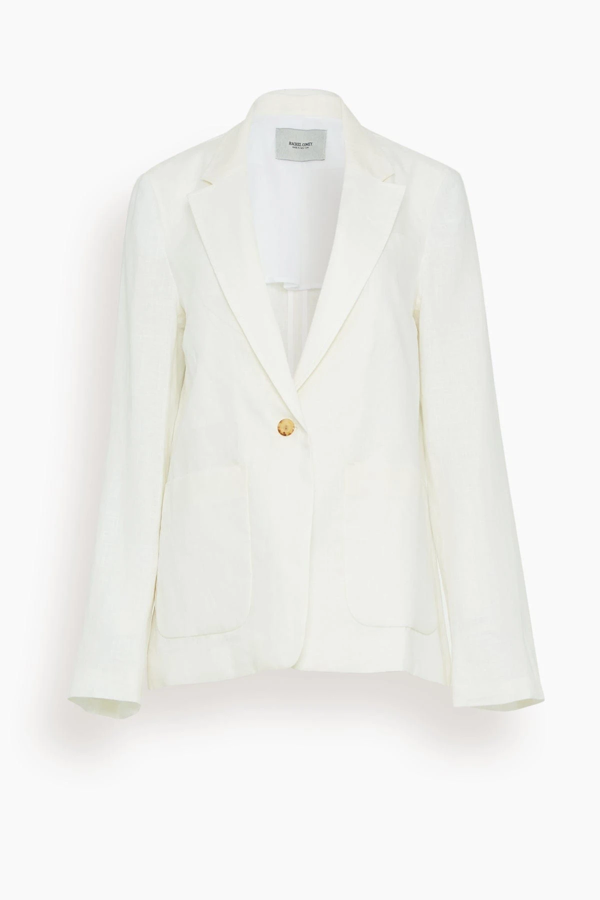 Everson Blazer In White 3 Everson Blazer In White