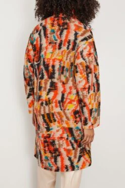 Sharon Coat In Orange -ULLA JOHNSON Shop etoileisabelmarant SharonCoatinOrange 3