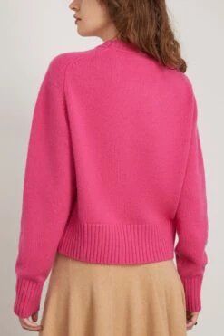 Please Sweater In Dragon -ULLA JOHNSON Shop extremecashmere PleaseSweaterinDragon 3