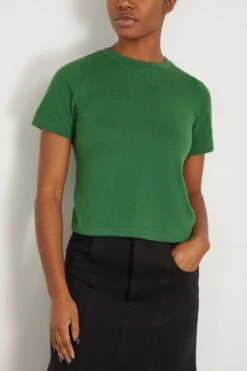 Tina Top In Weed -ULLA JOHNSON Shop extremecashmere TinaTopinWeed 2