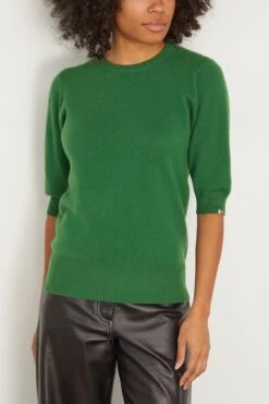Well Sweater In Weed 8 Well Sweater In Weed -ULLA JOHNSON Shop extremecashmere WellSweaterinWeed 2