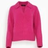 Clifton Gate Jumper In Hot Fuchsia -ULLA JOHNSON Shop f6989069260fe31c40abd7ff850e1500