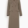 Samsoe Samsoe Falcon Coat In Fallen Rock 2 Samsoe Samsoe Falcon Coat In Fallen Rock -ULLA JOHNSON Shop f7e70b7b347a65e6cf06620a2fe8e819