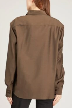 Argo Top In Brown -ULLA JOHNSON Shop khaite argo top in brown 3