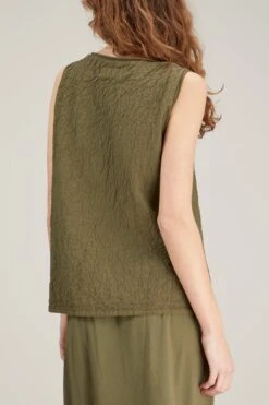 Canotta Gioia In Olive -ULLA JOHNSON Shop labo.art CanottaGioiainOlive 3