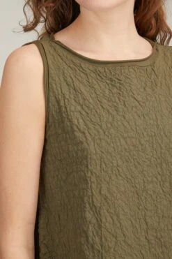 Canotta Gioia In Olive -ULLA JOHNSON Shop labo.art CanottaGioiainOlive 4 1