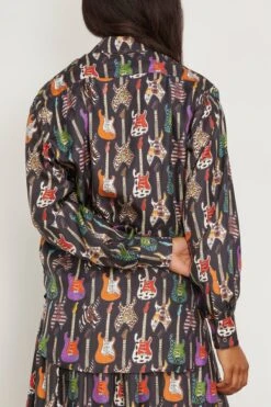 Brooks Top In Guitares Noir -ULLA JOHNSON Shop laprestic BrooksTopinGuitaresNoir 3