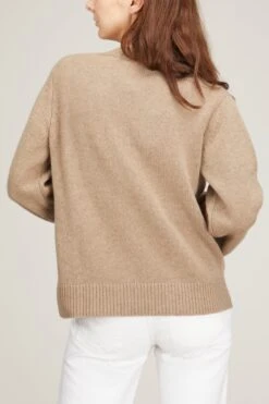 Danni Cardigan In Mole -ULLA JOHNSON Shop lisa yang danni cardigan in mole 3