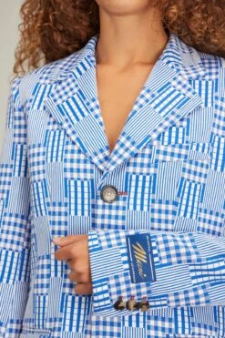 Marni Jacket In Bluette -ULLA JOHNSON Shop marni JacketinBluette 4