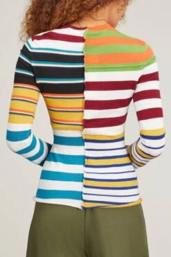 Marni Roundneck Sweater In Multicolor 9 Marni Roundneck Sweater In Multicolor -ULLA JOHNSON Shop marni roundneck sweater in multicolor 3 299b46c0 013a 4799 8e03 9dc6a7cd9a83