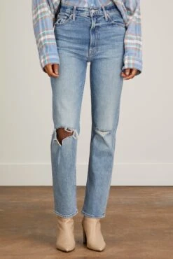 MOTHER High Waisted Rider Flood Jean In Wild And Wicked -ULLA JOHNSON Shop mother HighWaistedRiderFloodJeaninWildandWicked 2