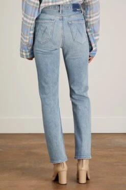 MOTHER High Waisted Rider Flood Jean In Wild And Wicked -ULLA JOHNSON Shop mother HighWaistedRiderFloodJeaninWildandWicked 3