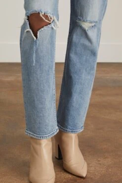 MOTHER High Waisted Rider Flood Jean In Wild And Wicked -ULLA JOHNSON Shop mother HighWaistedRiderFloodJeaninWildandWicked 4