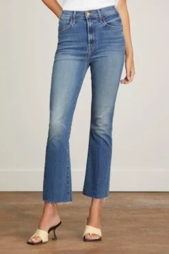 MOTHER The Hustler Ankle Fray In Healing Jar -ULLA JOHNSON Shop mother TheHustlerAnkleFrayinHealingJar 2