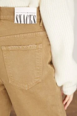 MOTHER High Waisted Double Stack Ankle Jean In Army Green -ULLA JOHNSON Shop mother high waisted double stack ankle jean in army green 4 1