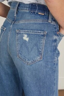 MOTHER High Waisted Study Hover Jean In Something To Reveal -ULLA JOHNSON Shop mother high waisted study hover jean in something to reveal 4 1