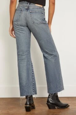 MV Torrey Remake Flare Jean In Blue -ULLA JOHNSON Shop moussy MVTorreyRemakeFlareJeaninBlue 3