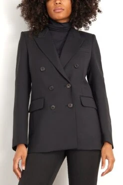 NILI LOTAN Valerie Jacket In Black -ULLA JOHNSON Shop nililotan ValerieJacketinBlack 2