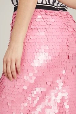 Skirt In Peony 11 Skirt In Peony -ULLA JOHNSON Shop planc skirt in peony 4 1