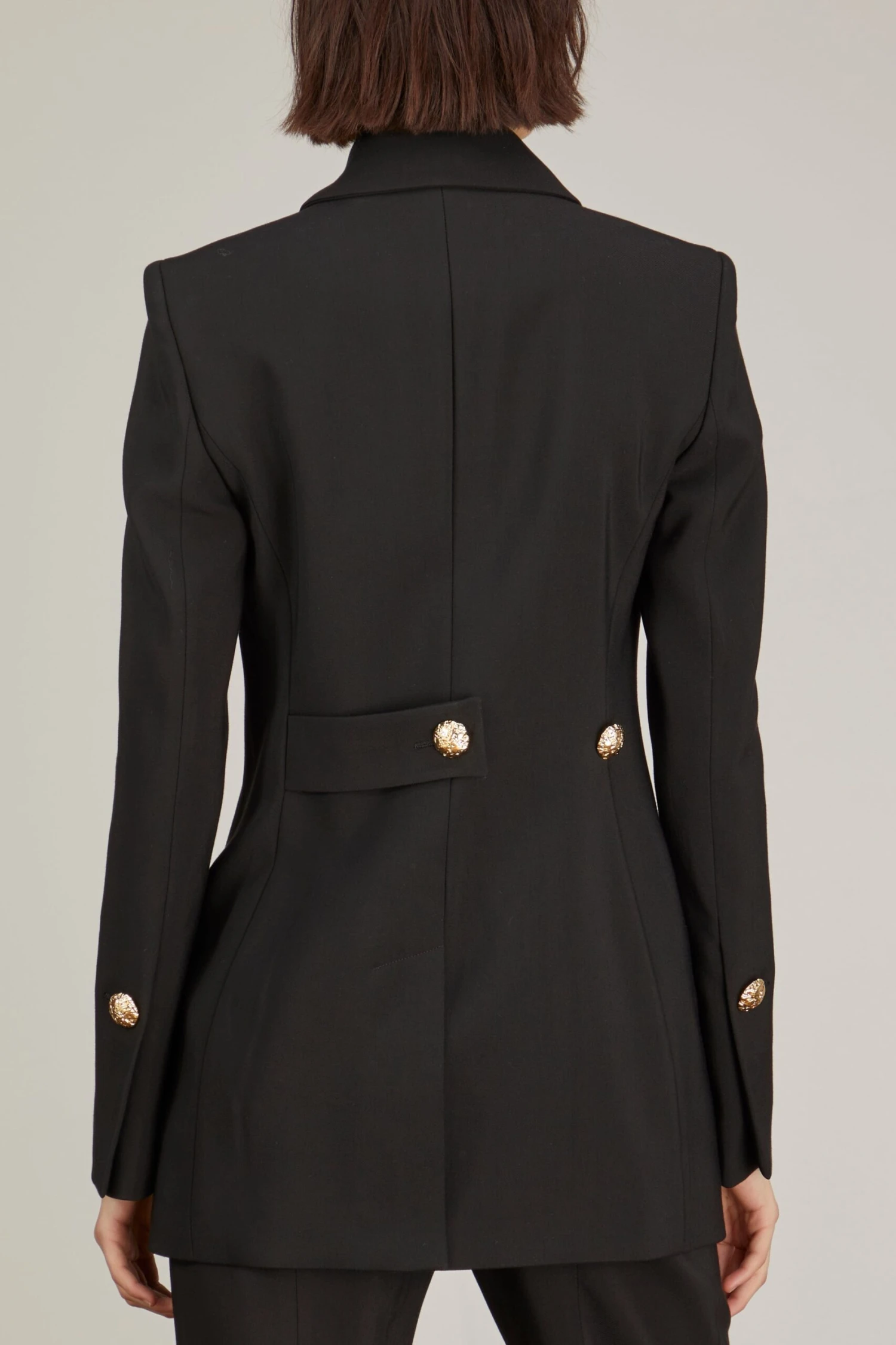 PROENZA SCHOULER Viscose Suiting Relaxed Blazer In Black 6 PROENZA SCHOULER Viscose Suiting Relaxed Blazer In Black - Image 4