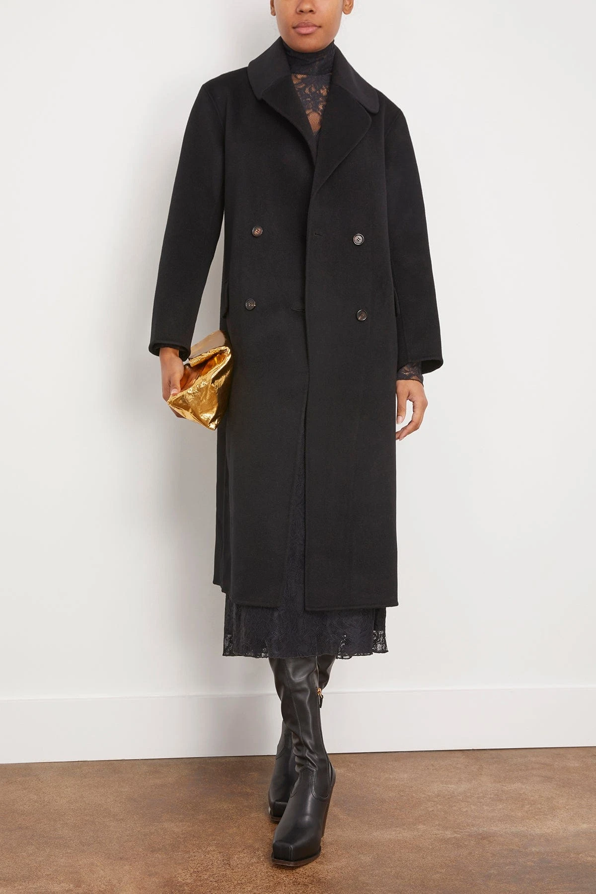 Axel Coat In Black 4 Axel Coat In Black - Image 2