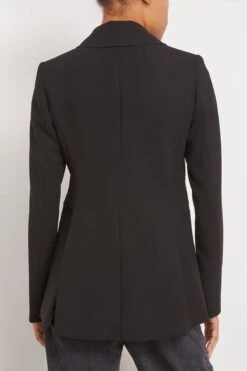 Gerwig Blazer In Black -ULLA JOHNSON Shop rachelcomey GerwigBlazerinBlack 3