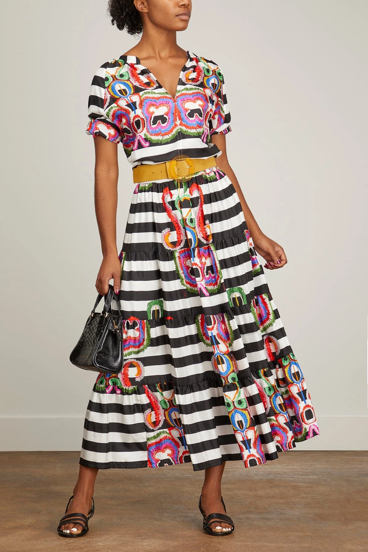 Rosalie Volant Skirt In Rokoko 4 Rosalie Volant Skirt In Rokoko - Image 2