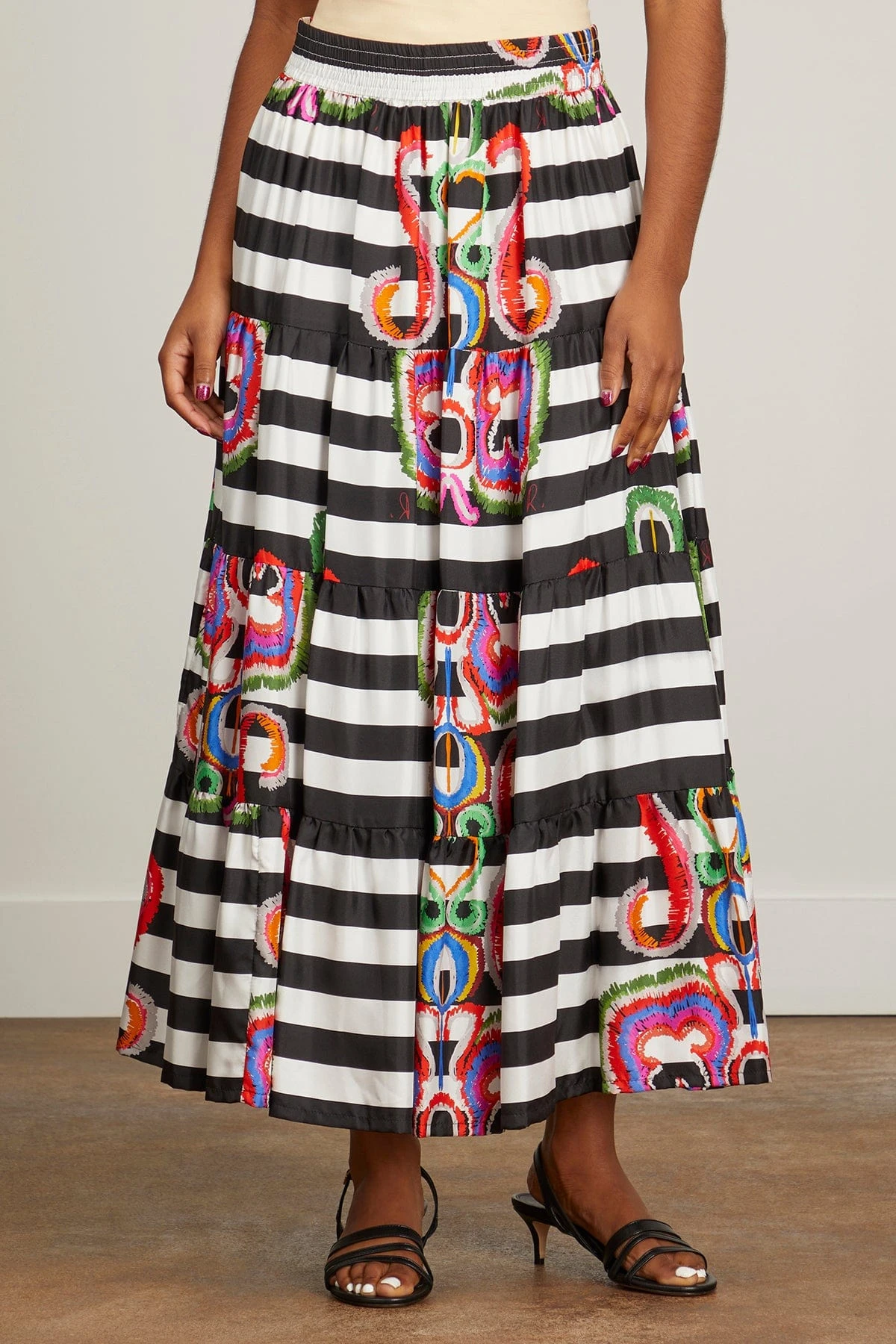 Rosalie Volant Skirt In Rokoko 5 Rosalie Volant Skirt In Rokoko - Image 3