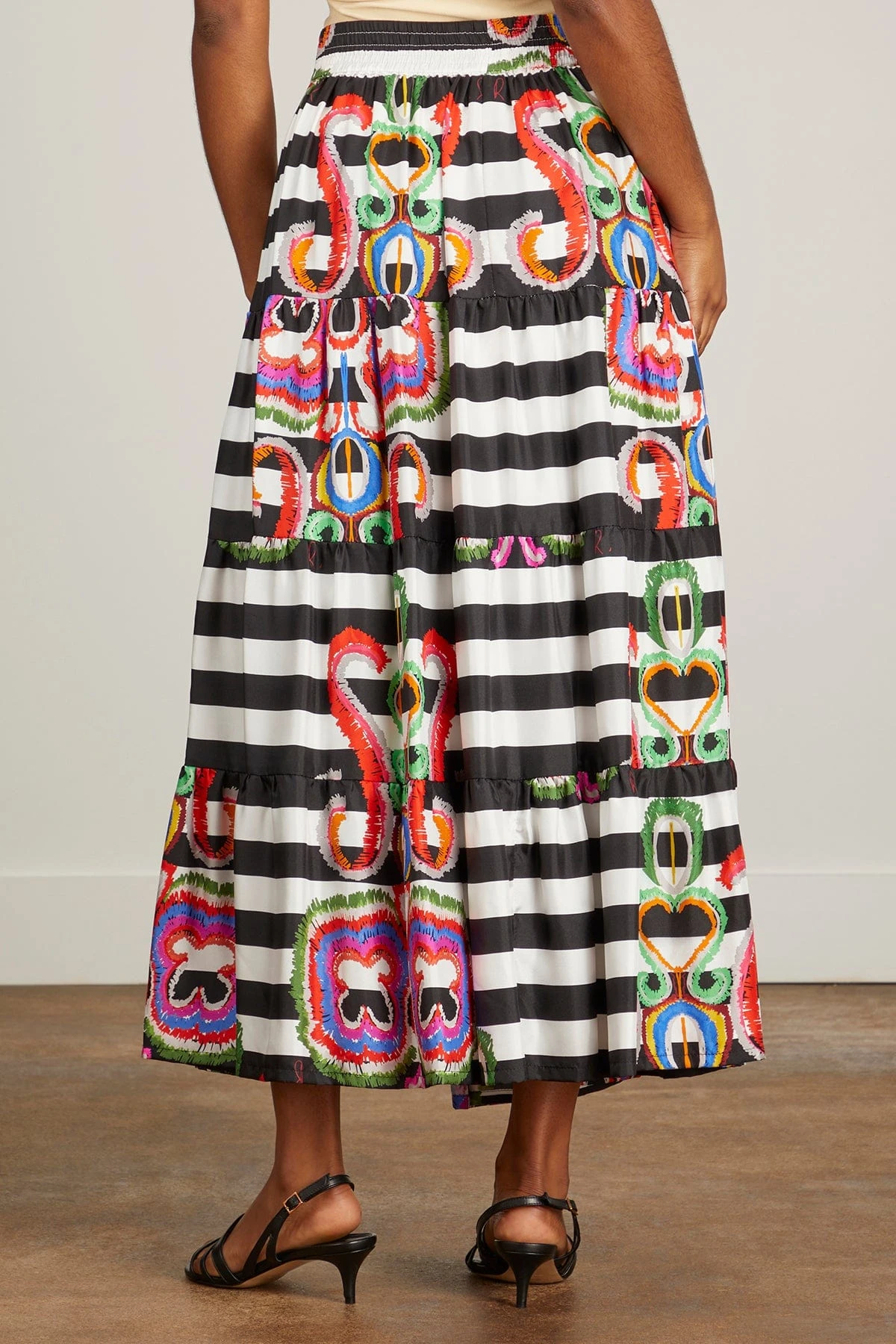 Rosalie Volant Skirt In Rokoko 6 Rosalie Volant Skirt In Rokoko - Image 4