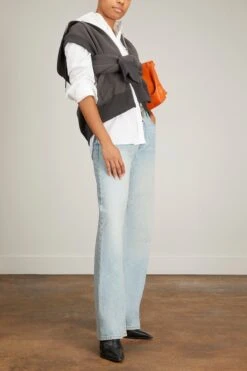 Sacai Sponge Sweat Hoodie In C/Gray -ULLA JOHNSON Shop sacai sponge sweat hoodie in c gray 1