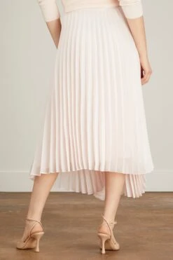 Samsoe Samsoe Annica Wrap Skirt In Rosewater -ULLA JOHNSON Shop samsoe annica wrap skirt in rosewater 3