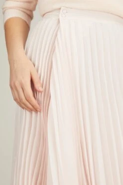 Samsoe Samsoe Annica Wrap Skirt In Rosewater -ULLA JOHNSON Shop samsoe annica wrap skirt in rosewater 4