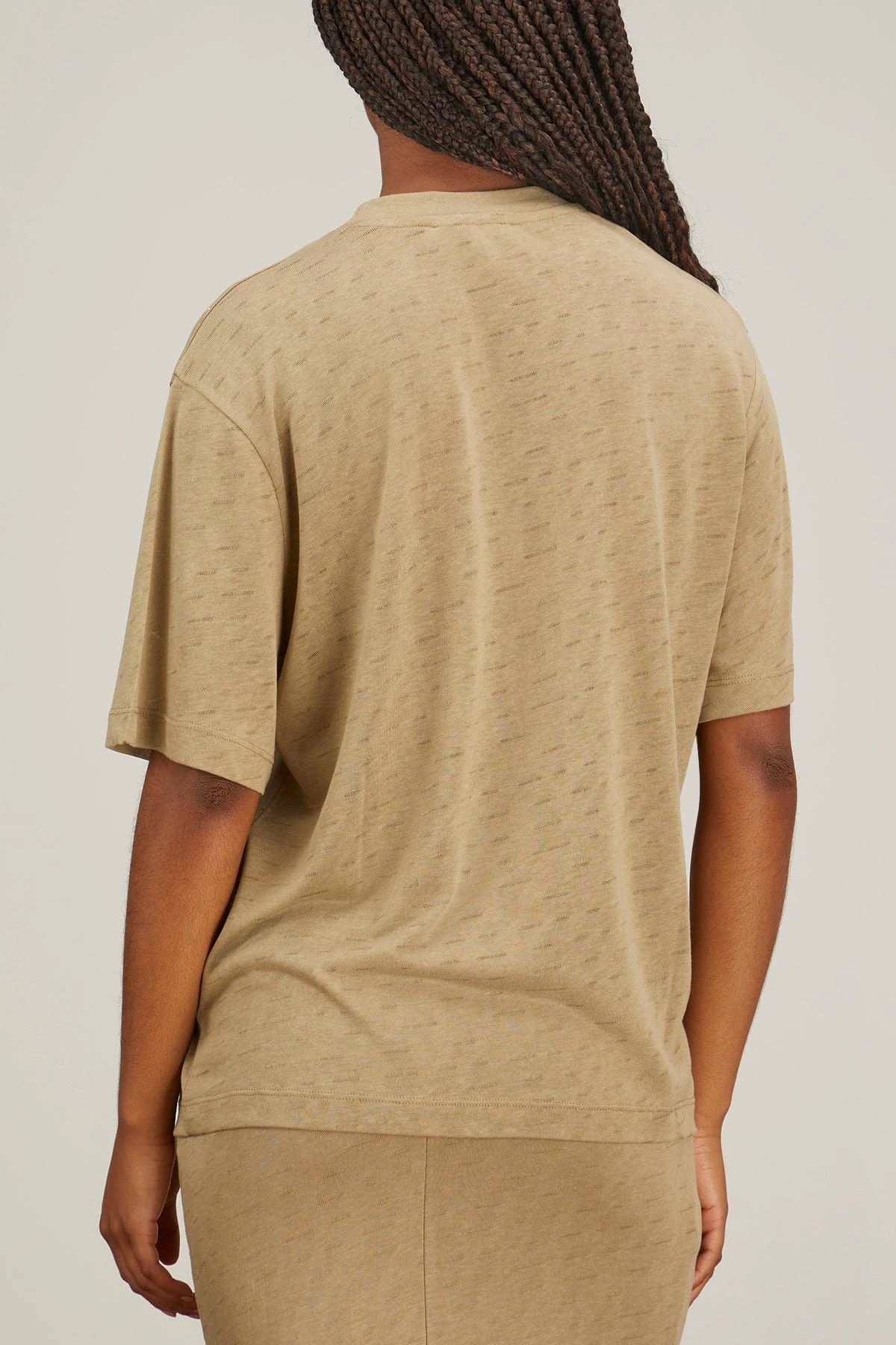 Samsoe Samsoe Inga T-Shirt In Silver Sage 6 Samsoe Samsoe Inga T-Shirt In Silver Sage - Image 4