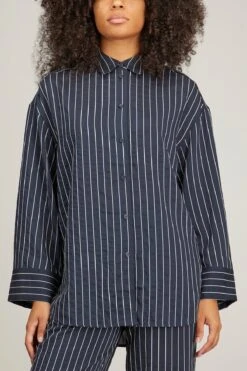 Samsoe Samsoe Marika Shirt In Salute -ULLA JOHNSON Shop samsoe marika shirt in salute 2